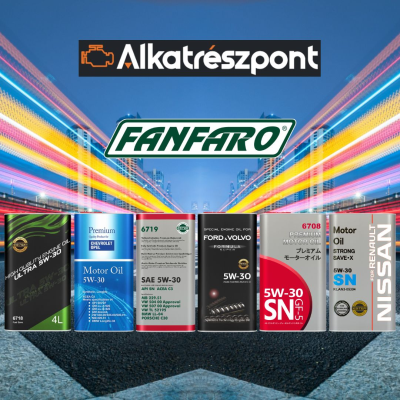 Fanfaro gyári minőségű olajok! A Fanfaro számos gyári specifikus motorolajat gyárt, amelyek különböző járműtípusok és igények kielégítésére készültek.
