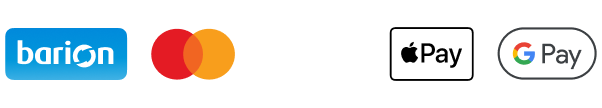 Elfogadott bankkártyák: Visa, Mastercard, PayPal
