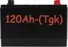 120Ah- (Tgk) - Európai típus