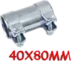 40X80mm - Toldócső