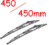 450/450mm - Ablaktörlő lapát