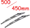 500/450mm - Ablaktörlő lapát