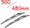 500/480mm - Ablaktörlő lapát