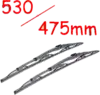 530/475mm - Ablaktörlő lapát