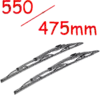 550/475mm - Ablaktörlő lapát