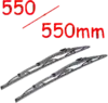 550/550mm - Ablaktörlő lapát
