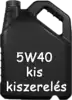 5W40 (kis kiszerelés) - Motorolaj szgk.