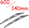 600/340mm - Ablaktörlő lapát