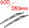 600/380mm - Ablaktörlő lapát