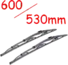 600/530mm - Ablaktörlő lapát