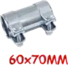 60X70mm - Toldócső