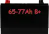 65-77Ah B+ - Európai típus