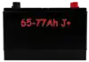 65-77Ah J+ - Európai típus