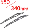 650/340mm - Ablaktörlő lapát