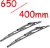 650/400mm - Ablaktörlő lapát