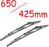 650/425mm - Ablaktörlő lapát
