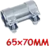 65X70mm - Toldócső