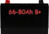 66-80Ah B+ - Japán típus