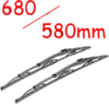 680/580mm - Ablaktörlő lapát