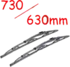 730/630mm - Ablaktörlő lapát