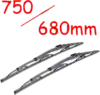 750/680mm - Ablaktörlő lapát