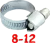 8-12 - Üzemanyagcső bilincs