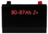 80-87Ah J+ - Európai típus
