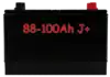 88-100Ah J+ - Európai típus