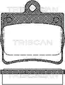 Fékbetét Készlet - Triscan