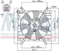 Ventillátor Motor - Nissens