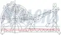 Ventillátor Motor - Nissens