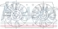 Ventillátor Motor - Nissens