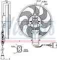 Ventilátor, vízhűtő - Nissens