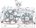 Ventilátor, vízhűtő - Nissens