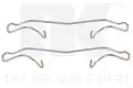 Tartozékkészlet, Tárcsafékbetét - NK