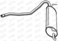 Hátsó hangtompító - Walker