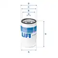 UFI olajszűrő - UFI