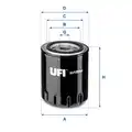 UFI olajszűrő - UFI