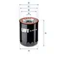 UFI olajszűrő - UFI