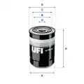 UFI olajszűrő - UFI