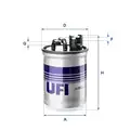 UFI üzemanyagszűrő - UFI