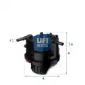 UFI üzemanyagszűrő - UFI