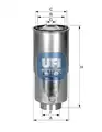 UFI üzemanyagszűrő - UFI