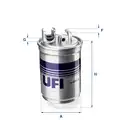 UFI üzemanyagszűrő - UFI