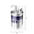 UFI üzemanyagszűrő - UFI