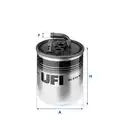UFI üzemanyagszűrő - UFI