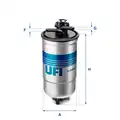 UFI üzemanyagszűrő - UFI