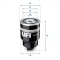 UFI üzemanyagszűrő - UFI