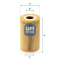 UFI olajszűrő - UFI