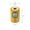 UFI olajszűrő - UFI